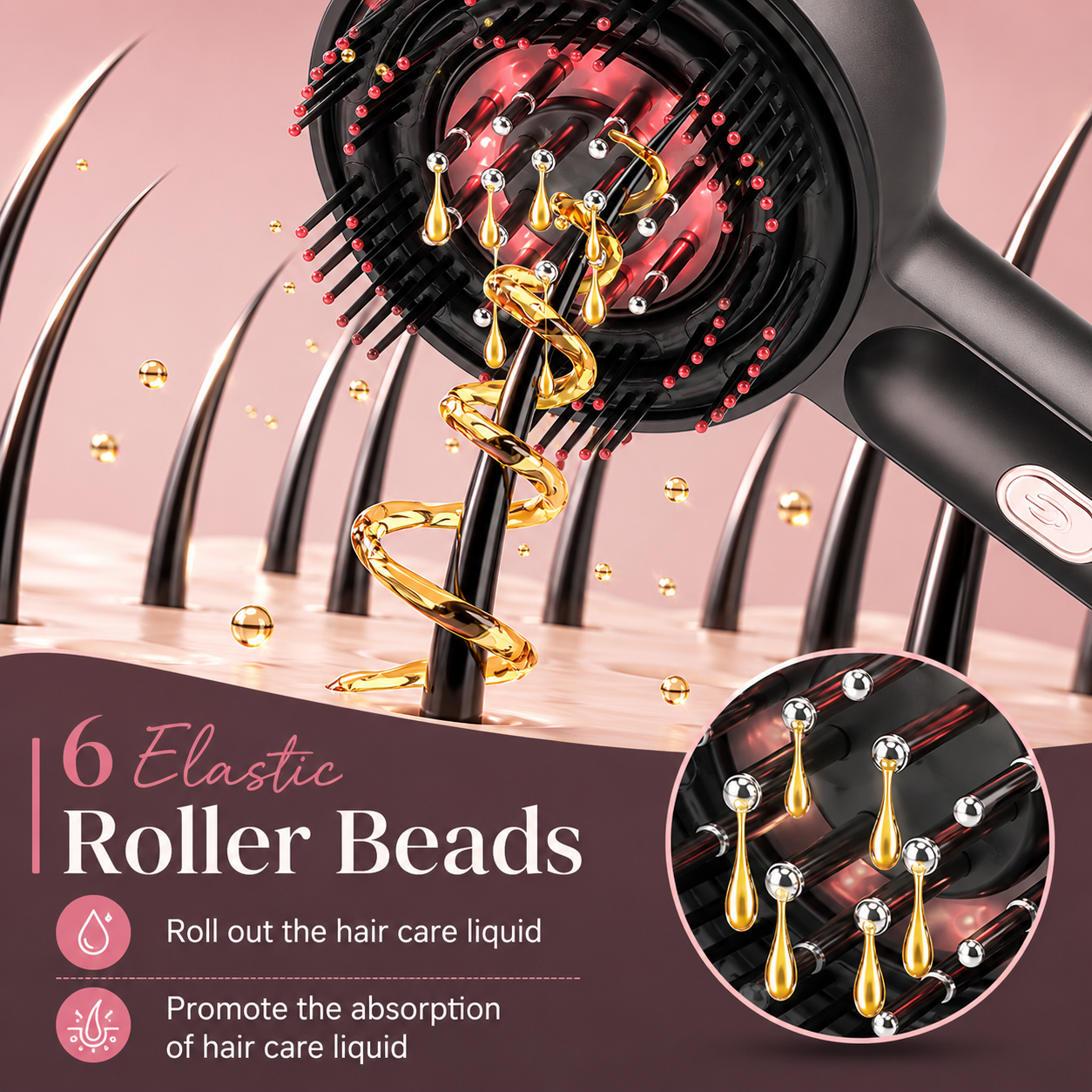 INFRD ScalpRevive™ Red Light Scalp Massager & FREE Hair Oil